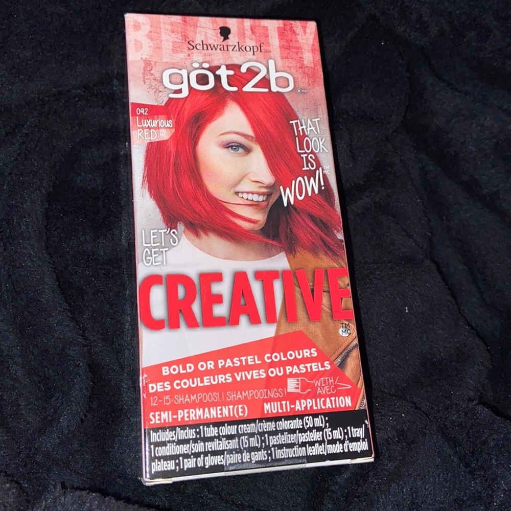 Got2b let’s get creative hair dye